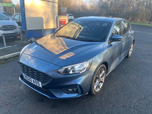 Ford Focus 1.0 EcoBoost 125 ST-Line 5dr Hatchback Petrol Chrome Blue