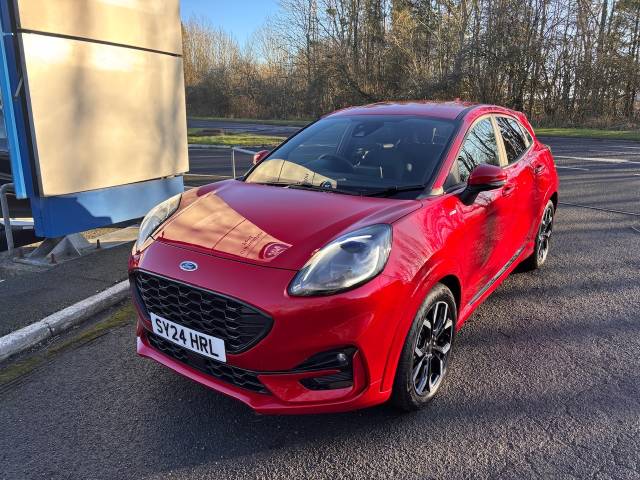 Ford Puma 1.0 EcoBoost Hybrid mHEV ST-Line X 5dr Hatchback Petrol Fantastic Red