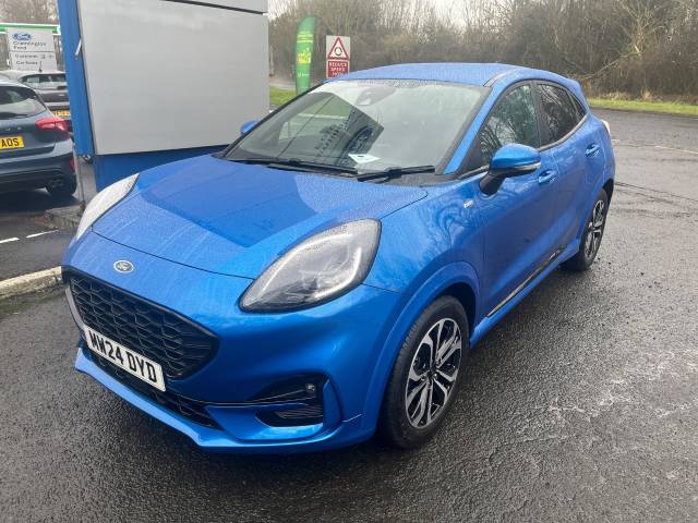 Ford Puma 1.0 EcoBoost Hybrid mHEV ST-Line 5dr Hatchback Petrol Desert Island Blue